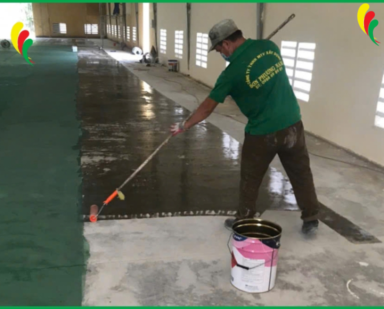 Thi công sơn sàn nhà xưởng Đồng Tháp chuyên nghiệp